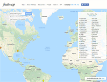 Tablet Screenshot of fruitmap.sk